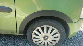 Пластмасови вежди за калници Opel Agila A (2000-2007)