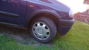 Пластмасови вежди за калници Renault Clio II (1998-2001), преди фейслифт, 3-врата версия