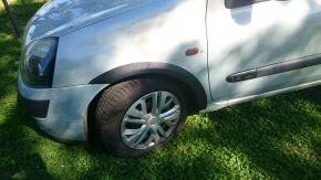 Пластмасови вежди за калници Renault Clio II (2001-2006), след фейслифт, 5-врата версия