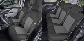 калъфи за седалки направени по мярка Tailor Made За FIAT DOBLO IV 5m. (2015→)