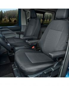 Калъфи за автомобилни седалки Tailor Made за Volkswagen Transporter T7 от 2024 г. (предни седалки 1+1)