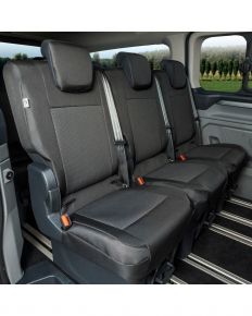 Калъфи за автомобилни седалки Tailor Made за Volkswagen Transporter T7 от 2024 г. (за втория или третия ред седалки)