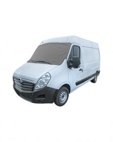Покривало против замръзване за предно стъкло на бус Winter Delivery Van XXL, сиво (110 × 170–185 cm)