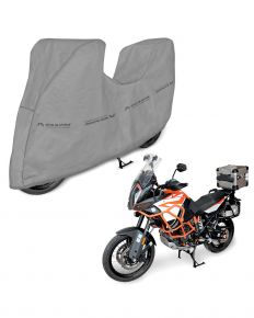 Покривало за мотоциклет Optimal Garage Adventure box, 215–245 cm, сива