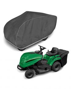 Покривало за градински трактор със заден кош за трева Optimal Garage XL230, графитено (230 x 83 x 77 cm)