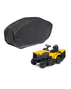 Покривало за градински трактор със заден кош за трева Optimal Garage XXL240, графитено (225-235 x 83 x 77 cm)
