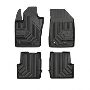 3D Гумени стелки No77 за FIAT 500X 2014-up (4 бр.)