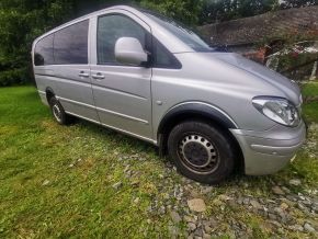 Пластмасови вежди за калници Mercedes-Benz Vito II Viano (2003-2014)