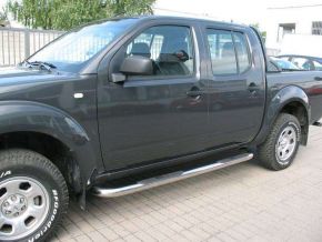 Странични рамки от неръждаема стомана Nissan Navara D40 4D 2005-2015