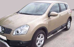 Странични рамки от неръждаема стомана Nissan Qashqai 2007-2013