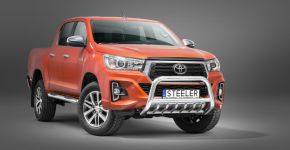 Предни протектори Steeler за TOYOTA HILUX (FACELIFT) 2018-2021 Тип G