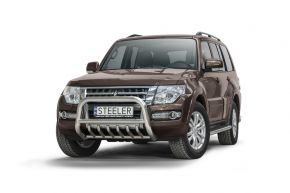 Предни протектори за Steeler Mitsubishi Pajero 2007-2014 Тип G