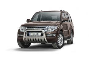 Предни протектори за Steeler Mitsubishi Pajero 2007-2014 Тип S