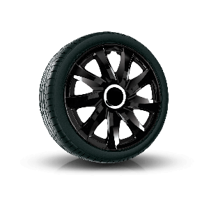 капаци за колела 13", DRIFT ЛАКИРАНИ ЧЕРНИ 4брой 