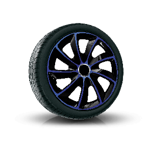 капаци CHEVROLET 14", STIG EXTRA СИНИ-ЧЕРНИ 4брой 