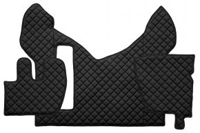 Стелки от еко кожа Q за RENAULT PREMIUM II (01.2005-12.2013) - Черно