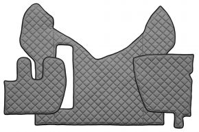 Стелки от еко кожа Q за RENAULT PREMIUM II (01.2005-12.2013) - Сиво
