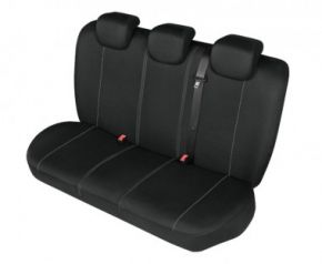 калъфи за седалки HERMAN до задната неразделена седалка черно Mitsubishi Carisma от1998 Приспособени калъфи