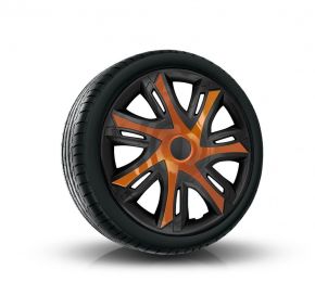 капаци за колела VOLKSWAGEN 14", N-POWER BICOLOR медно-черен 4брой