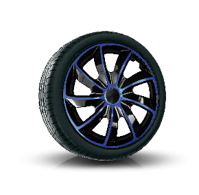 капаци HYUNDAI 15", QUAD BICOLOR синьо 4брой 