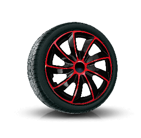 капаци HYUNDAI 15", QUAD BICOLOR червено 4брой 