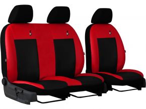 калъфи за седалки направени по мярка кожа ROAD PEUGEOT BOXER II 2+1 (2006-2014)