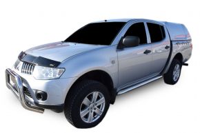 Странични рамки от неръждаема стомана Mitsubishi L200 2007-2016 4D (76mm)