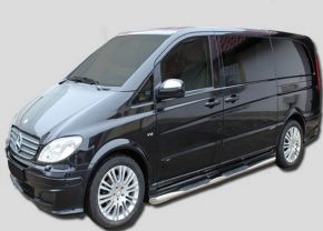 Странични рамки от неръждаема стомана Mercedes Vito W639 SWB 2005-2013