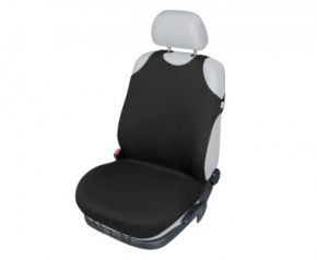калъфи за седалки SINGLET на предната седалка черно Daewoo Lanos
