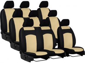 калъфи за седалки направени по мярка кожа Standard FORD TRANSIT CUSTOM VII 9m. (2013-2021)