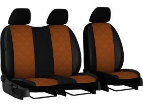 калъфи за седалки направени по мярка кожени OPEL MOVANO II 2+1 (2003-2010)
