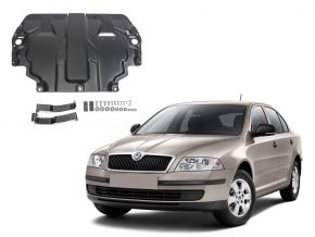 Oceľový kryt motora a prevodovky Skoda  Octavia А5 pasuje na všetky motory 2008-2013