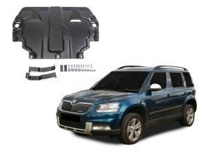 Oceľový kryt motora a prevodovky Skoda  Yeti pasuje na všetky motory 2009-2017