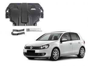 Oceľový kryt motora a prevodovky Volkswagen  Golf VI pasuje na všetky motory 2009-2013