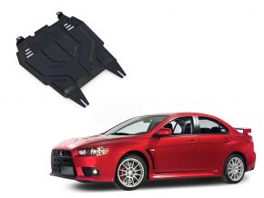 Oceľový kryt motora a prevodovky Mitsubishi Lancer X 1,5; 1,8; 2,0 2007-2016