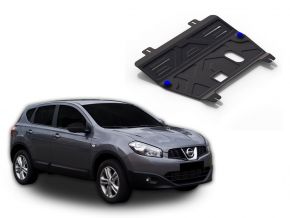 Oceľový kryt motora a prevodovky Nissan  Qashqai 1,6; 2,0 2006-2014