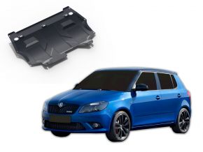 Oceľový kryt motora a prevodovky Skoda Fabia RS 1,4TSI 2010-2015