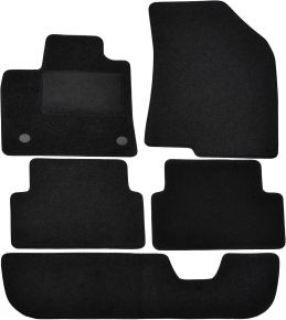 Велурени стелки за кола по модел за Dacia Jogger 2022- (7-местни) (5 бр.)