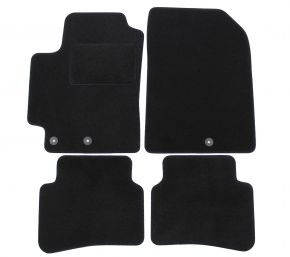 Велурени стелки за кола по модел за Kia Rio 2017- (4 бр.)