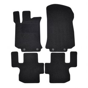 Велурени стелки за кола по модел за Mercedes R-Class 2011-2015 (4 бр.)