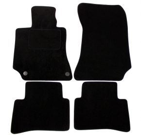 Велурени стелки за кола по модел за Mercedes E-Class W212 2009-2016 (4 бр.)